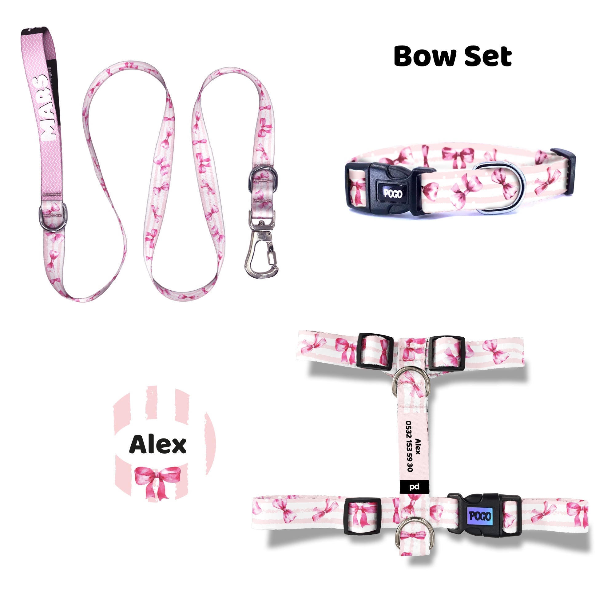 Bow | Tasma ve Künye Seti
