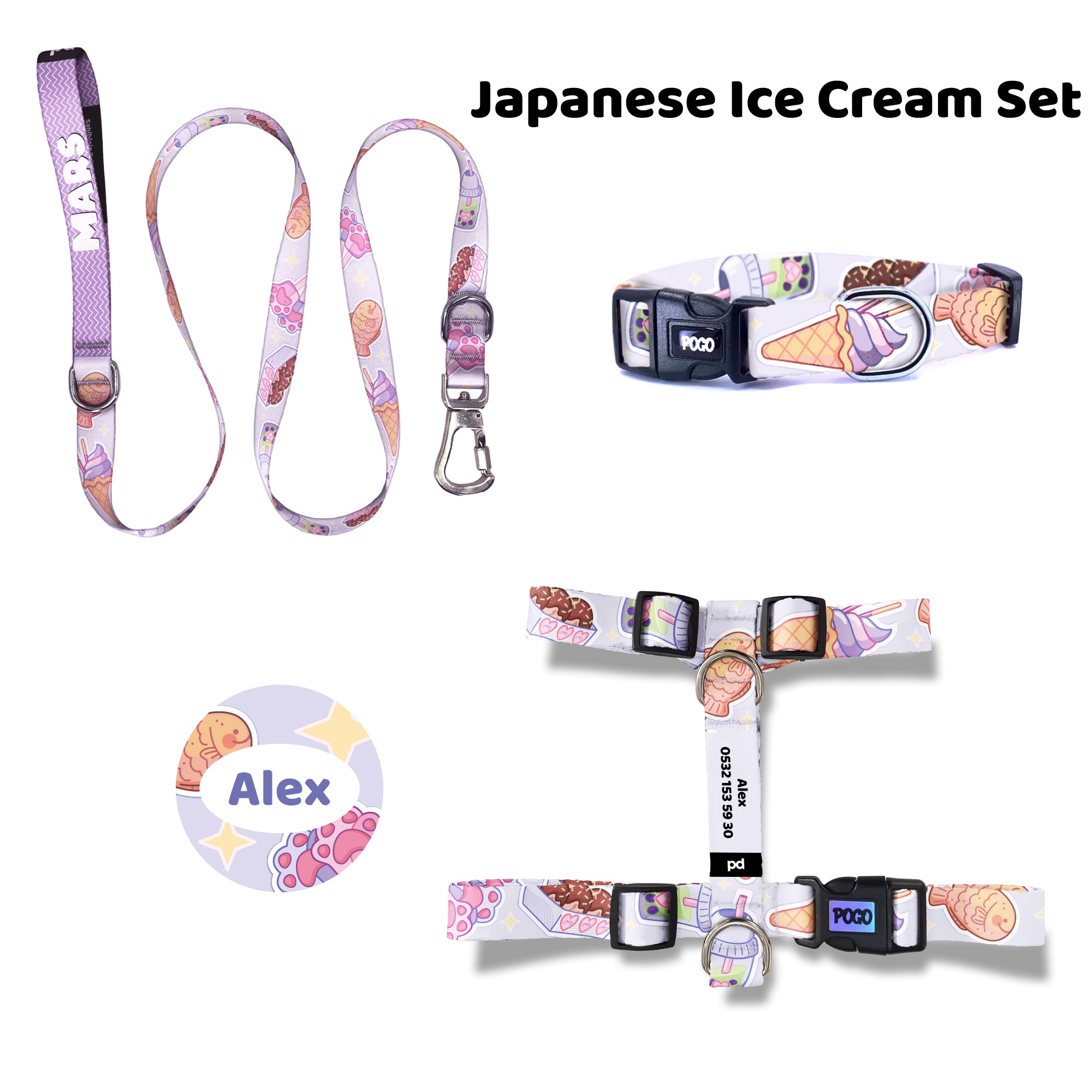 Japanese Ice Cream | Tasma ve Künye Seti