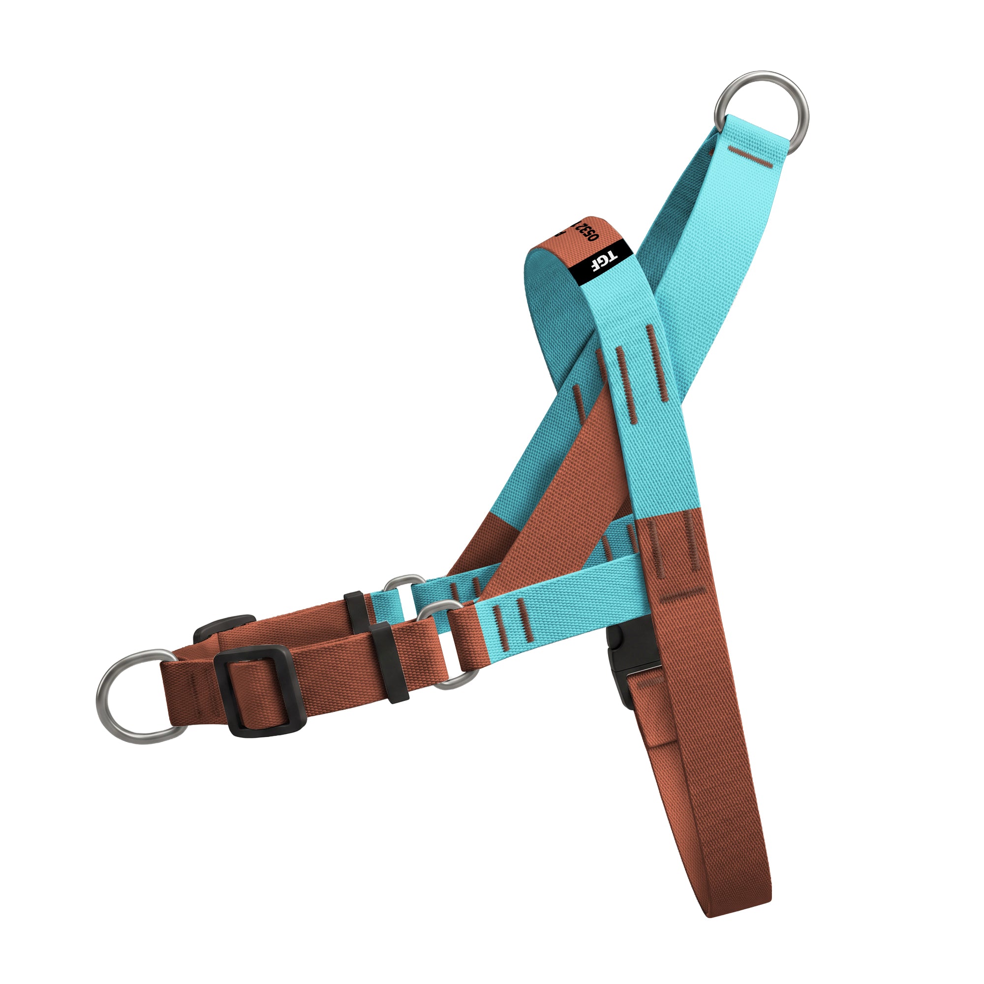 Brown Teal EasyFit Köpek Tasması