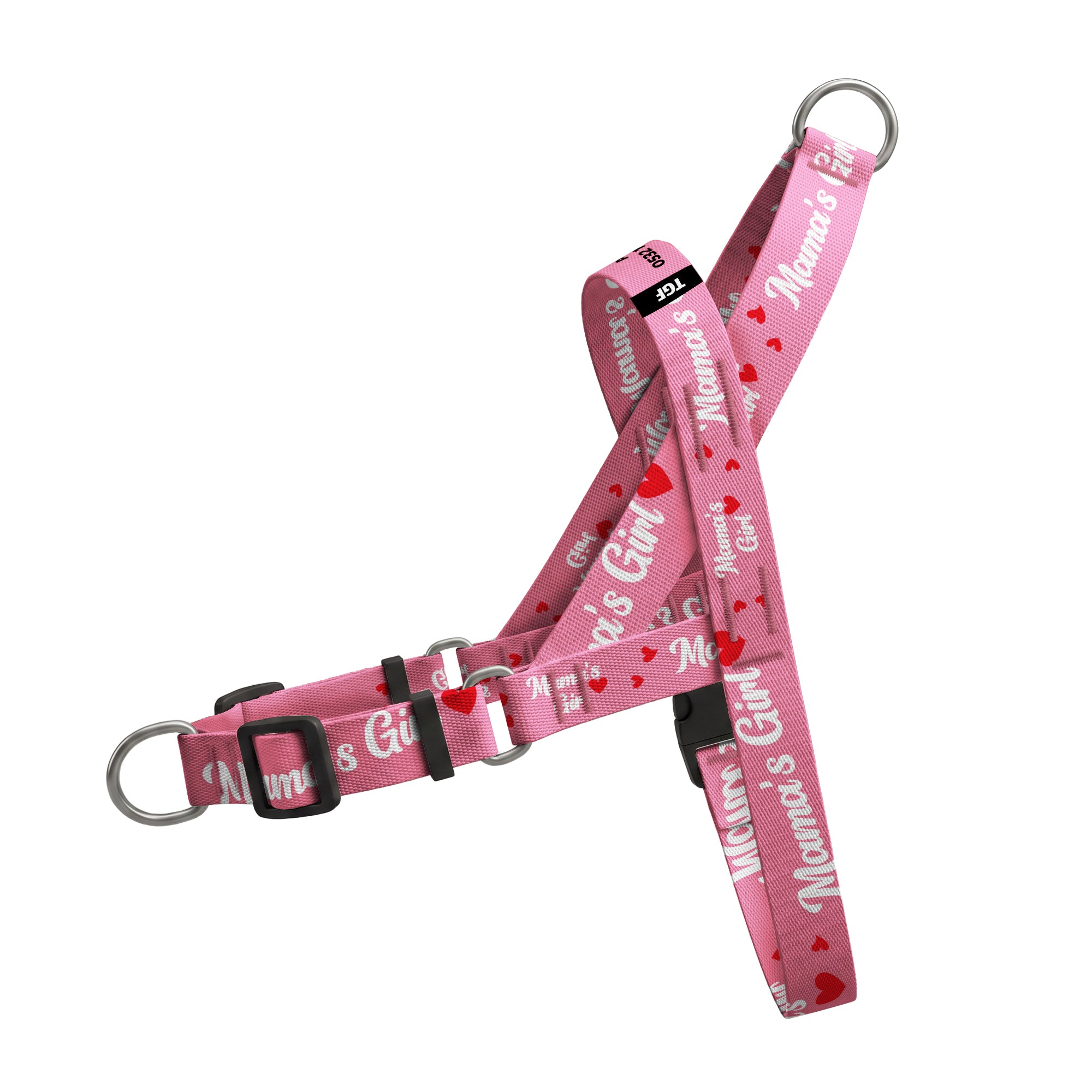 Mamas Girl Pembe EasyFit Köpek Tasması