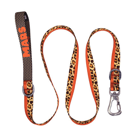 Leopard Turuncu | Gezdirme Kayışı