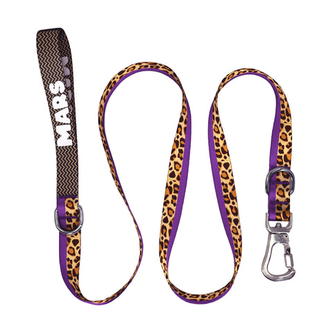 Leopard Mor | Gezdirme Kayışı