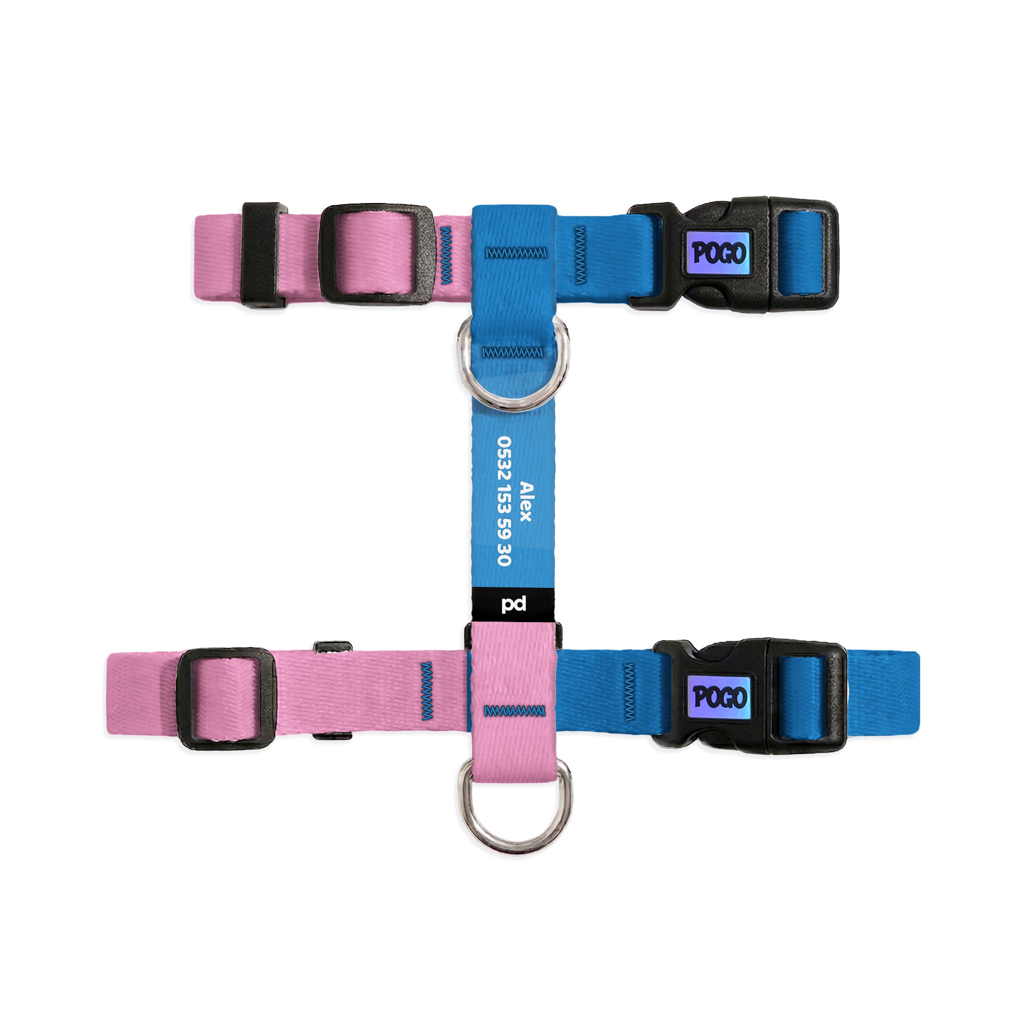 Blue Pink | Kedi Tasması - Evcil hayvanlar için mükemmel bir ürün.