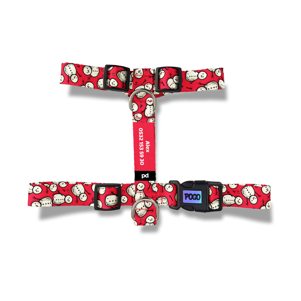 Snowmen | Köpek Göğüs Tasması