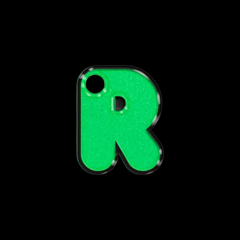 R Harfi Rounded Lumi | İsimlik