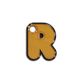 R Harfi Rounded Bal Metalik | İsimlik