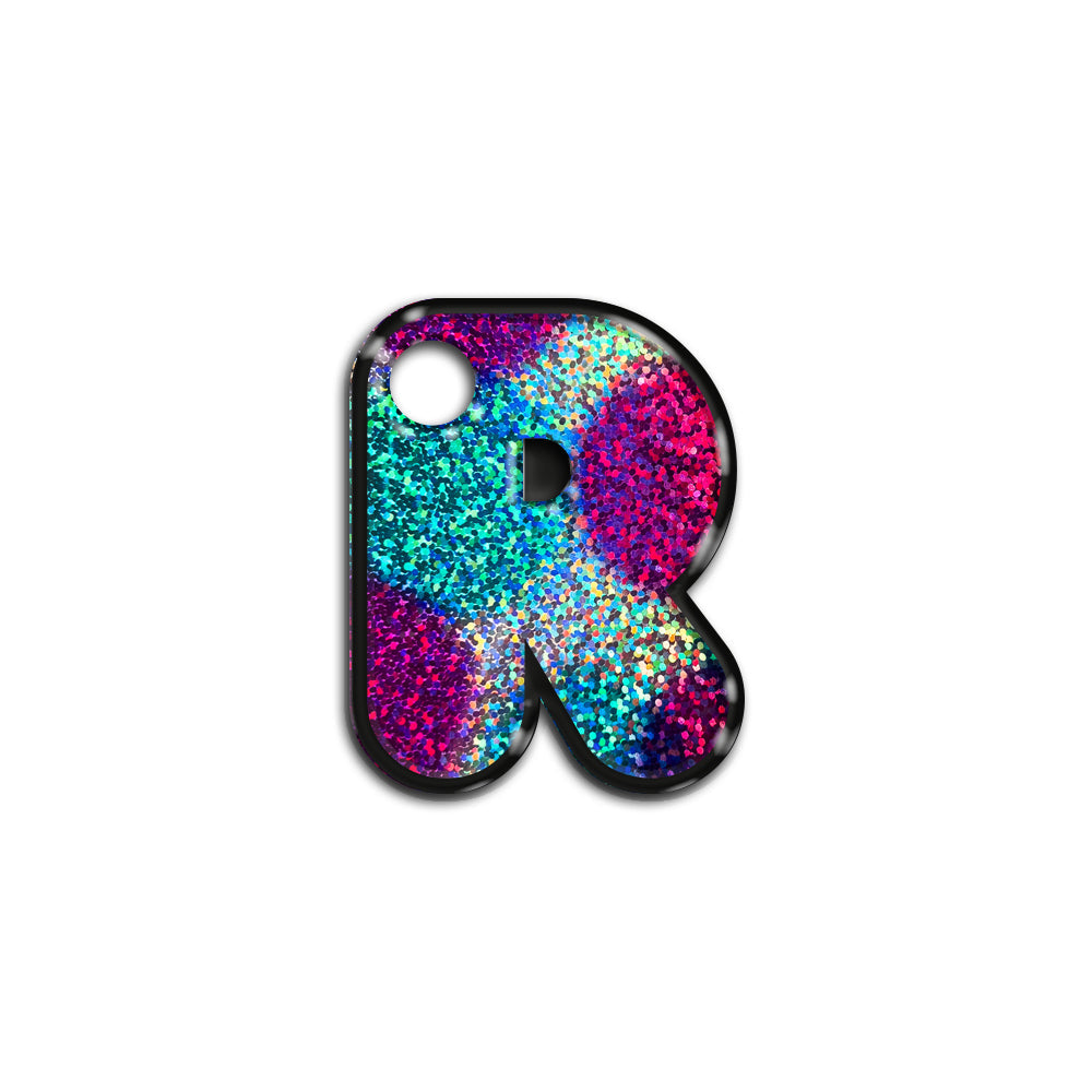 R Harfi Rounded Mermaid | İsimlik