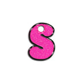 S Harfi Rounded Barbie Pink | İsimlik