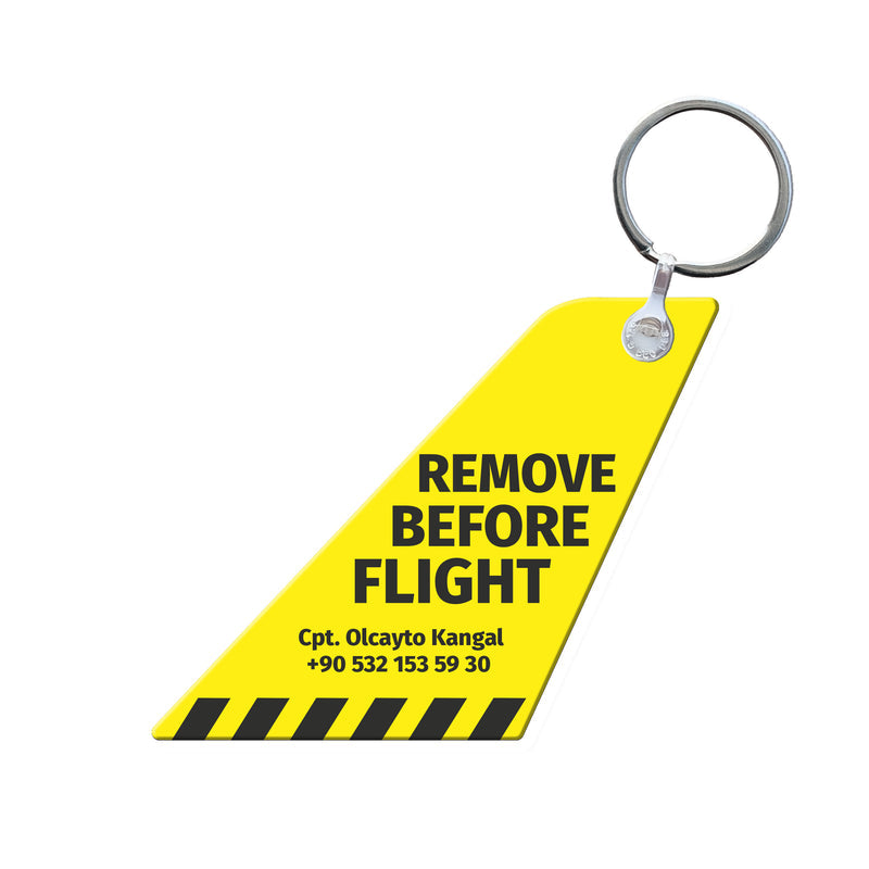 Remove Before Flight | Akrilik Anahtarlık