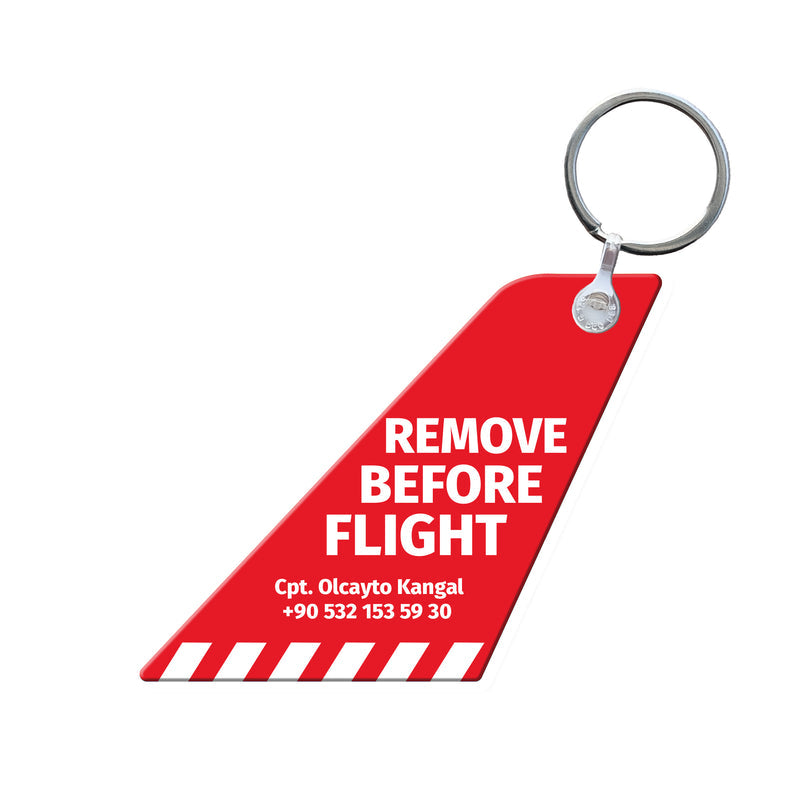 Remove Before Flight | Akrilik Anahtarlık
