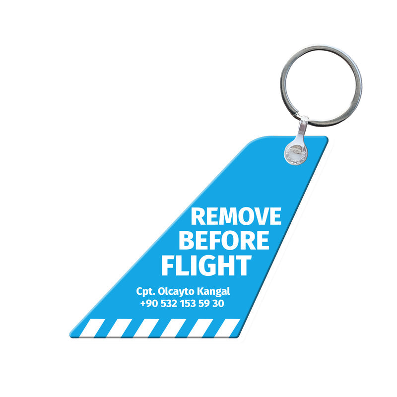 Remove Before Flight | Akrilik Anahtarlık