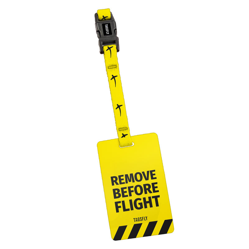 Remove Before Flight | Bavul Etiketi