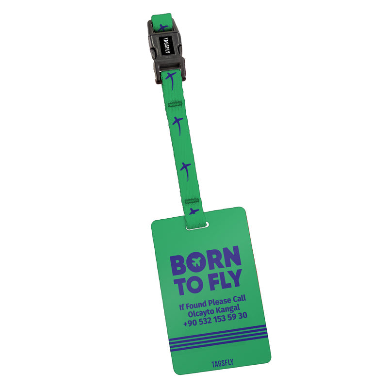 Born To Fly | Bavul Etiketi