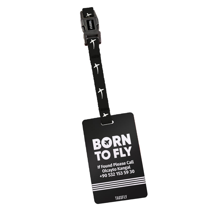 Born To Fly | Bavul Etiketi