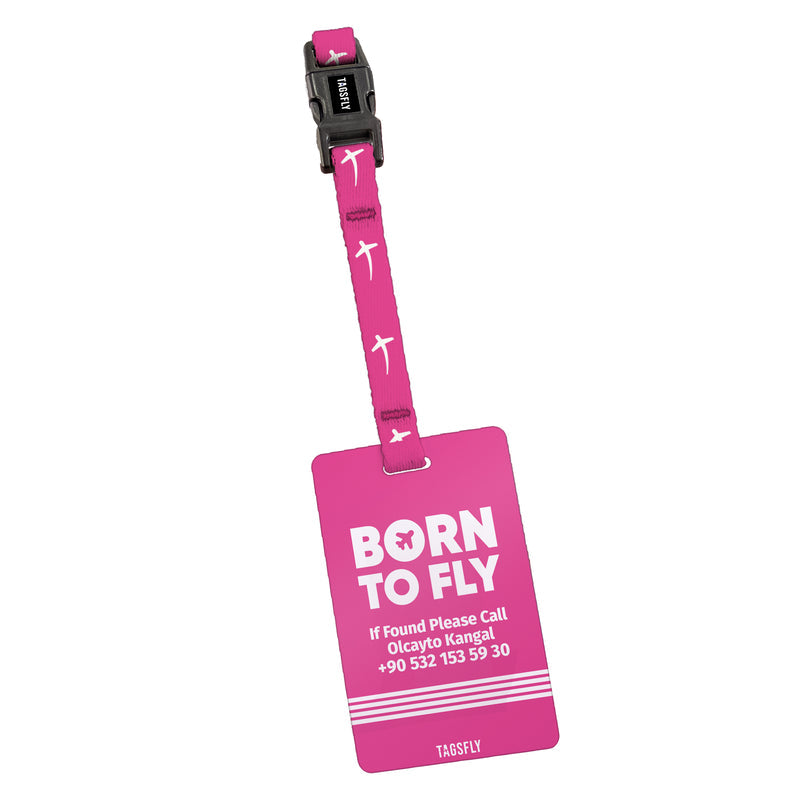 Born To Fly | Bavul Etiketi