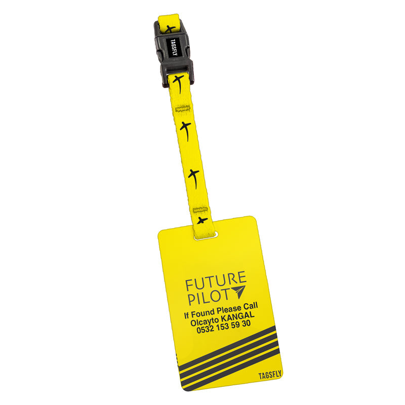 Future Pilot | Bavul Etiketi