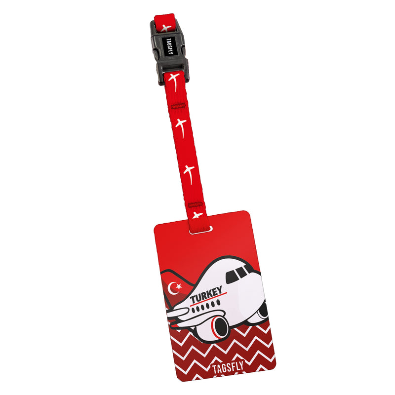 Red Jet | Bavul Etiketi