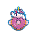 Unicorn Donut | Kedi ve Köpek İsimlik - Evcil hayvanlar için mükemmel bir ürün.