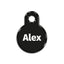 Black Yuvarlak | Kedi Köpek İsimlik - Evcil hayvanlar için mükemmel bir ürün.
