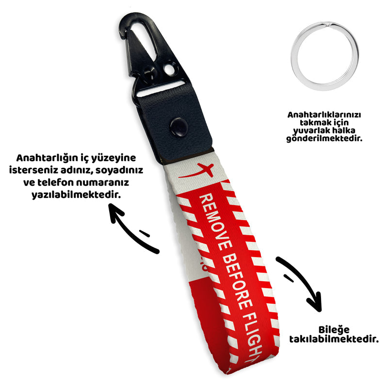 Remove Before Flight | Anahtarlık