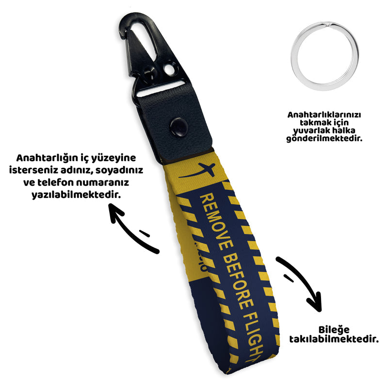 Remove Before Flight | Anahtarlık