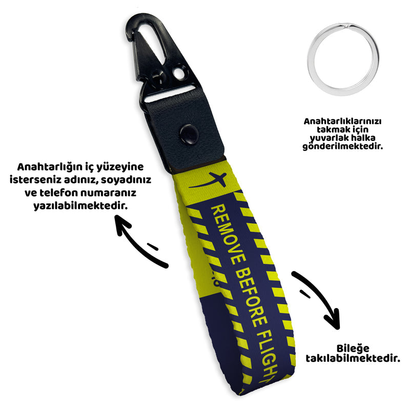 Remove Before Flight | Anahtarlık