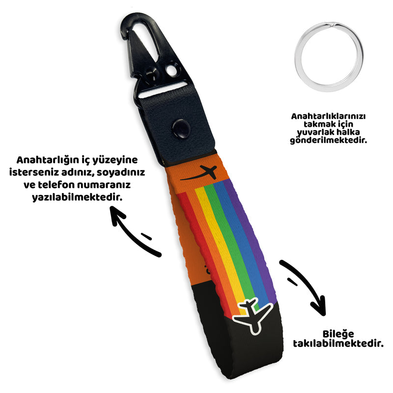 Rainbow Fly | Anahtarlık