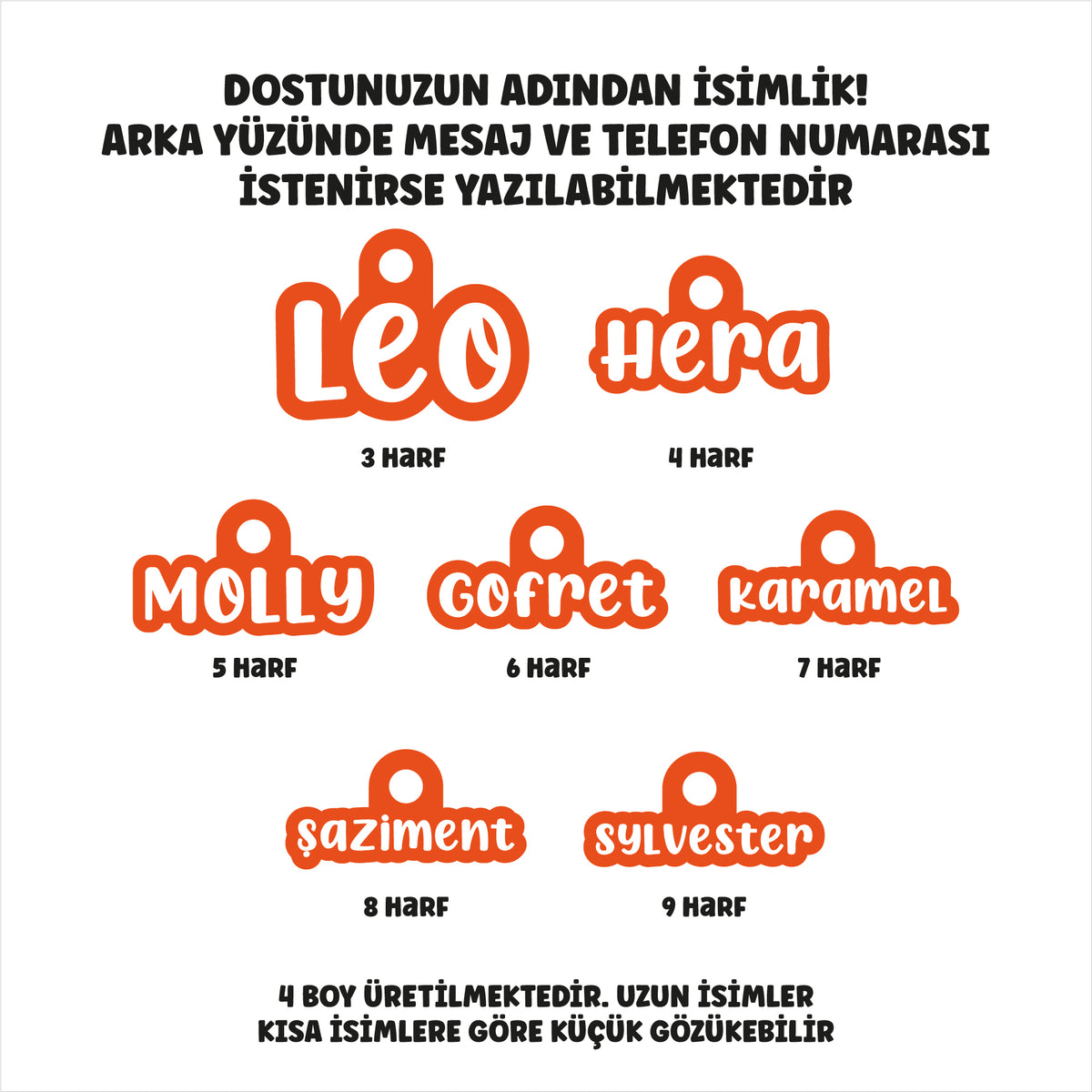 Turuncu | Ada Özel Tasarım Künye