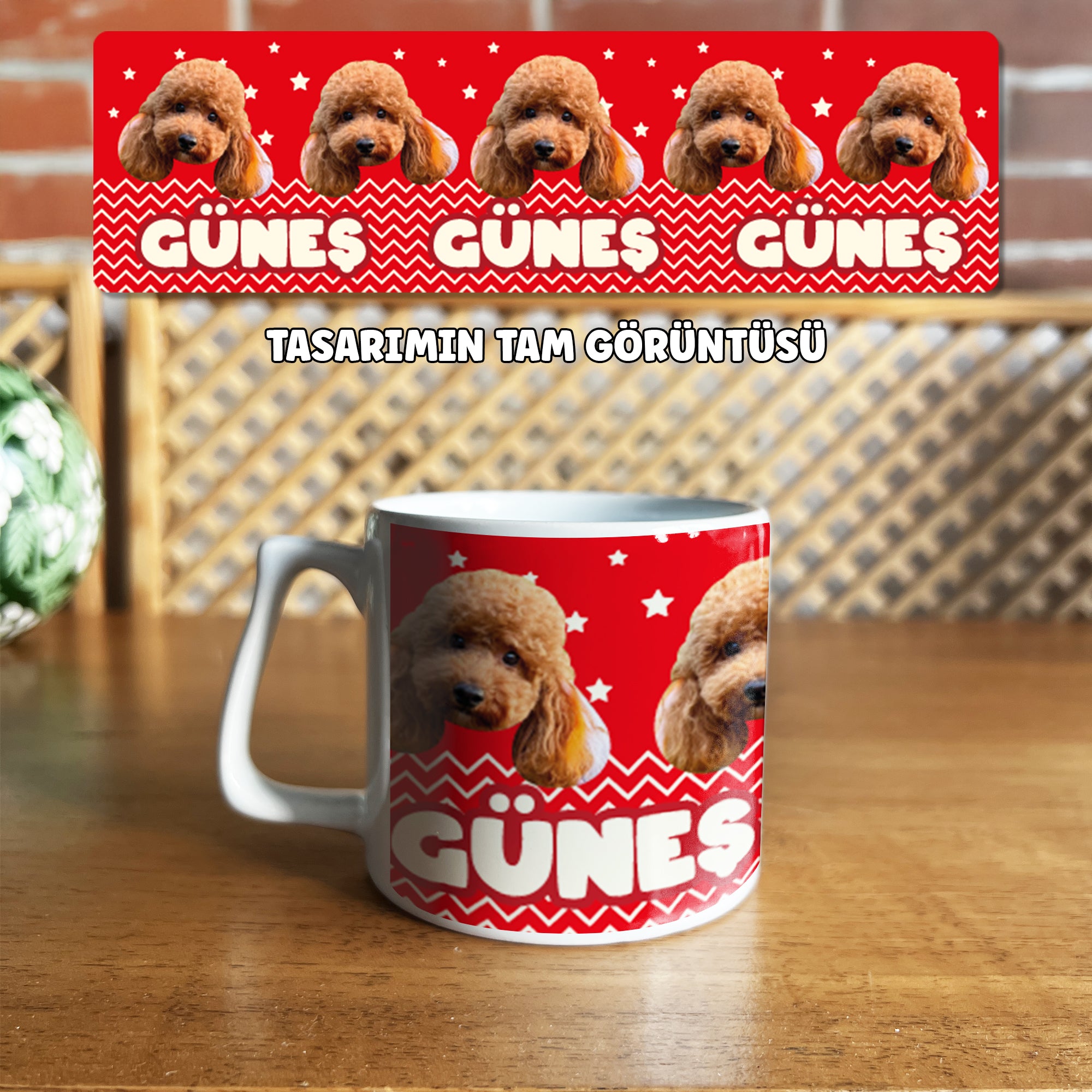 Kırmızı | Vesikalık Mug
