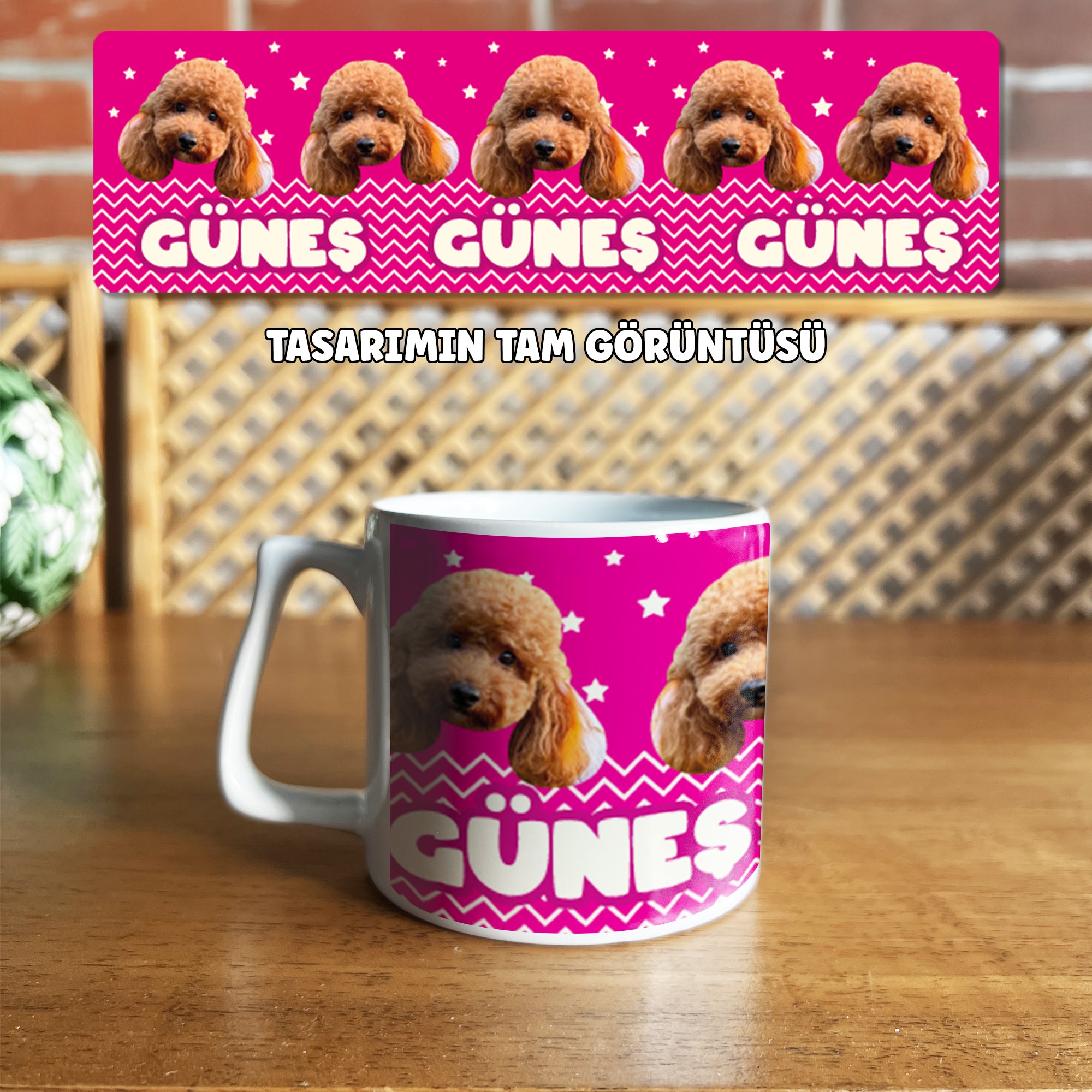 Pembe | Vesikalık Mug