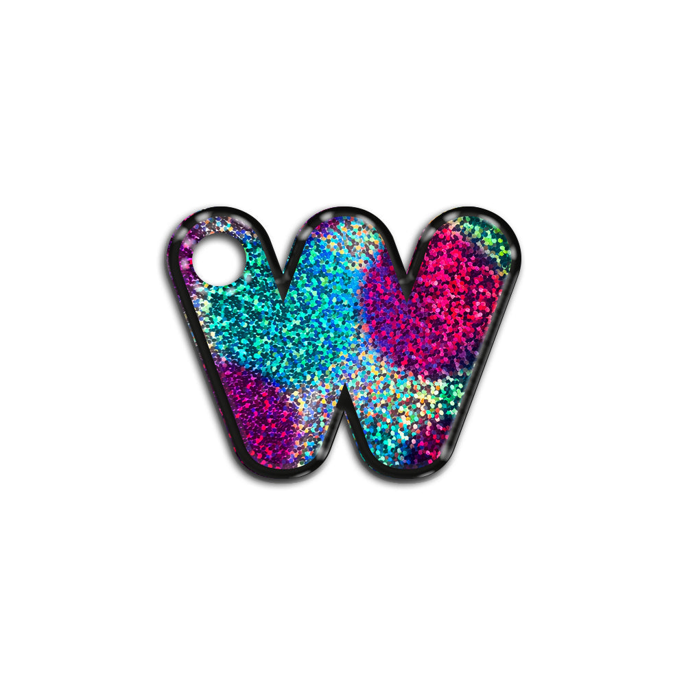 W Harfi Rounded Mermaid | İsimlik