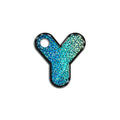 Y Harfi Rounded Mavi Holo | İsimlik