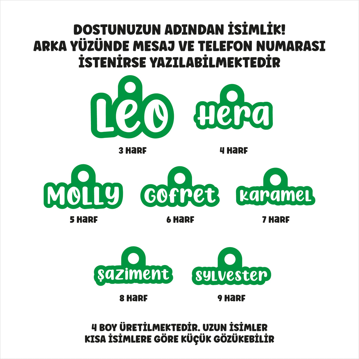 Yeşil | Ada Özel Tasarım Künye