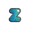 Z Harfi Rounded Mavi Holo | İsimlik
