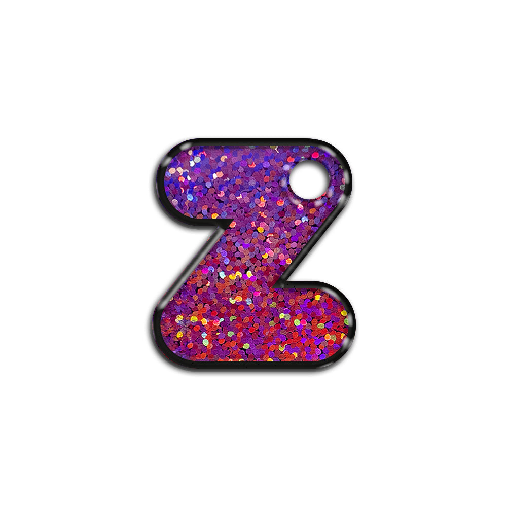 Z Harfi Rounded Mor Holo | İsimlik