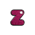 Z Harfi Rounded Fuşya Glitter | İsimlik