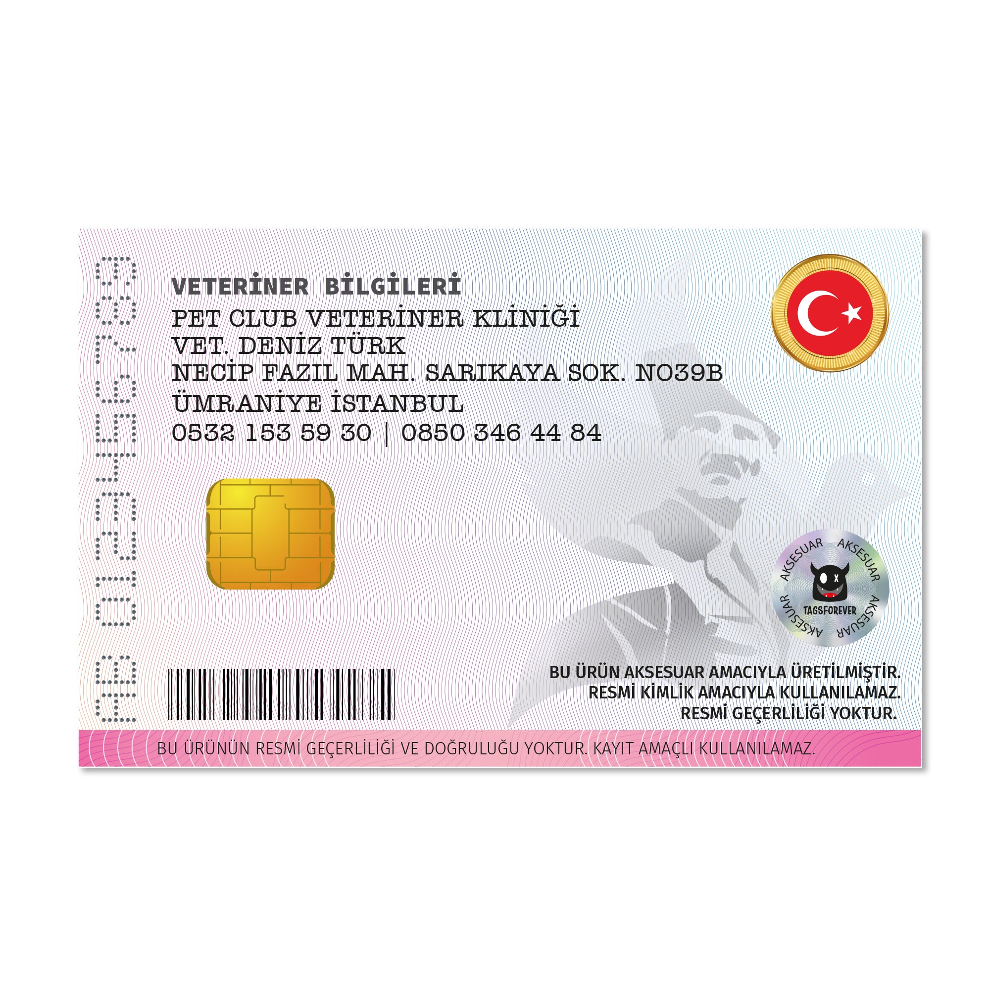 Pasaport Kimlik Dişiler | Cüzdan Aksesuarı