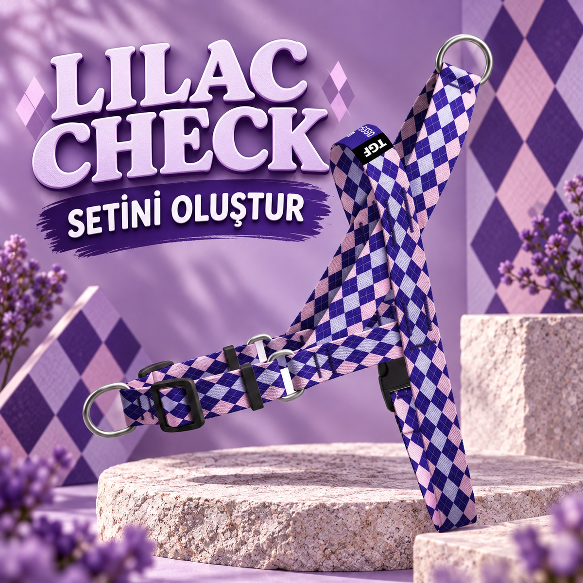 Lilac Check Set Oluştur – Set Oluştur görseli