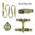 Brush Blue Tasma ve Künye Seti – Set fotoğrafı