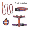 Brush Violet Tasma ve Künye Seti – Set fotoğrafı
