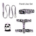 Pandi Lilac Tasma ve Künye Seti – Set fotoğrafı