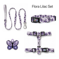 Flora Lilac Tasma ve Künye Seti – Set fotoğrafı