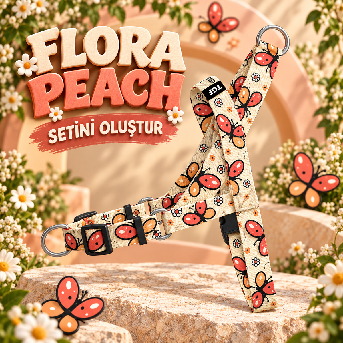 Flora Peach Set Oluştur – Set Oluştur görseli