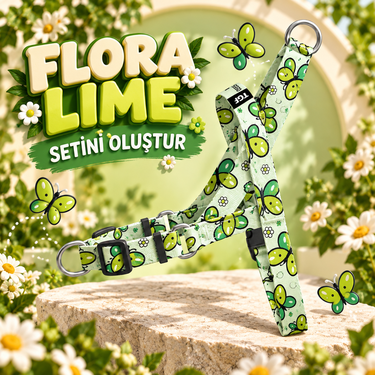 Flora Lime Set Oluştur – Set Oluştur görseli