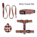 Brick Check Tasma ve Künye Seti – Set fotoğrafı