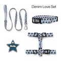 Denim Love Tasma ve Künye Seti – Set fotoğrafı
