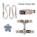 Flower Check Tasma ve Künye Seti – Set fotoğrafı