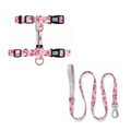 Pink Moo | Kedi Gezdirme Setleri – Göğüs tasması ve gezdirme kayışı