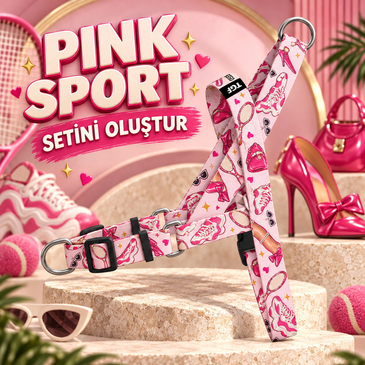 Pink Sport Set Oluştur – Set Oluştur görseli