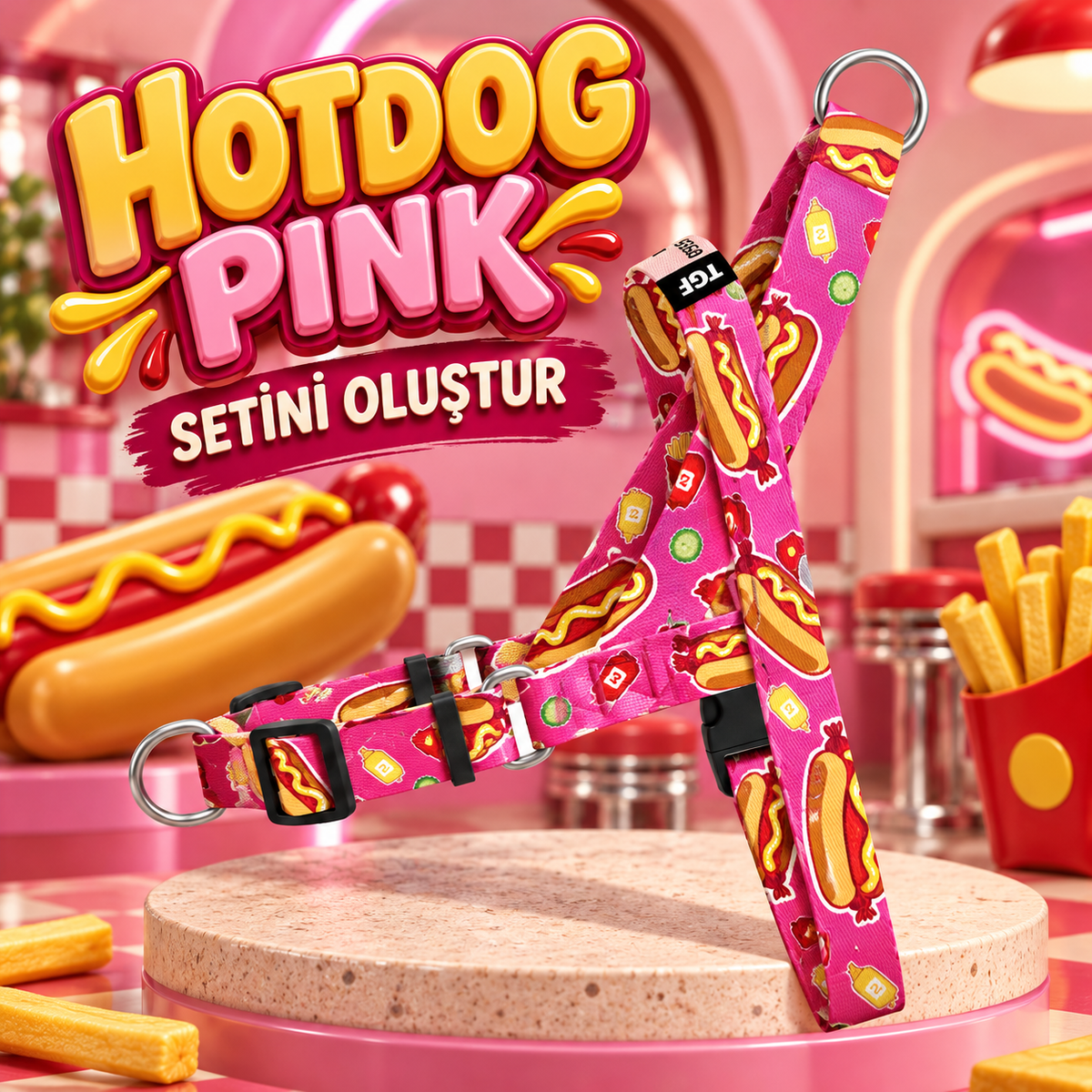 Hotdog Pink Set Oluştur – Set Oluştur görseli